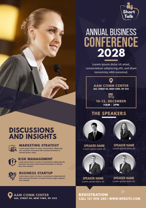 Meeting Flyer Template